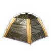 Tienda de campaña para exteriores gasa transpirable protector solar cuatro puertas y ventanas ventilación a prueba de insectos 3-4 personas Camping Pesca tienda