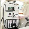 Bolsa de armazenamento para carro feita sob medida pelo fabricante, lixeira fofa para carro, protetor de porta anti-chute criativo para pendurar, bolsa de armazenamento para carro, ótimo produto
