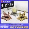 Arte em Metal Cristal Base Longzhou Suporte para Bola de Baseball Suporte para Ovos Artesanato em Cristal