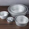 Molde para Pastel de 2 a 14 pulgadas Aleación de Aluminio Herramienta para Hornear Anodizado Redondo Base Desmontable Molde para Pastel de Horno Venta al por Mayor