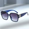Gafas de Sol Influencer de Estilo Urbano para Hombres y Mujeres, Protección UV, Montura Cuadrada, Inspiradas en Chanel, Moda Retro, Gafas de Sol de Pasarela con Elementos Geométricos
