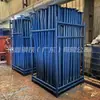 Soporte de acero, puntal galvanizado, panel de pared de cimbra, soporte diagonal, combinación de viga postensada, puntal de acero ajustable tipo copa con recubrimiento en polvo