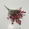 Ramo Artificial Nórdico de Plantas Verdes, Rosas y Hierba, Decoración del Hogar, Ramo de Boda, Arreglo Floral, Arreglo Floral, Venta Directa de Fábrica