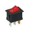 15*21 vertical 3 pés pé de cobre 2 velocidades Cabeça Vermelha interruptor tipo barco com luz balancim interruptor de força