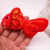 Accesorios de Tela Rellenos de Algodón Serie Roja China de Año Nuevo Muñeco Broche de Dibujos Animados Accesorios Estéreo Calcetines de Bebé Decoraciones