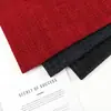 Tela de Tweed Grueso de Color Sólido Estilo Chanel en Stock, Tela al por Mayor para Bolsas de Maquillaje, Abrigos y Vestidos