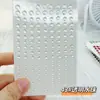 Cara Cara Autoadhesivo Maquillaje Pegatina Ceja Diamante Pegatina Bola de Diamante Niños Mariposa Tul Hilo de Seda Escenario Actuación