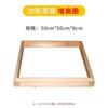 Vaporera Grande Moo Ge Jia Hecha a Mano de Madera Maciza para Bollos al Vapor con Vaporera de Celosía Vaporera Comercial Cuadrada de Bambú y Madera