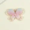 Producto Semi-terminado de Mariposa de Colores Rejilla Fina de Color Ultrasónica Brillo Bolsas DIY Ropa Zapatos Accesorios Materiales Hechos a Mano
