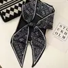 Novo Estilo Lenço Longo de Seda para Amarrar Alças de Bolsa, Fita, Fita Decorativa, Acessório Multifuncional para Camisas, Lenço Estreito de Pescoço, Cinto