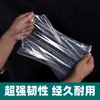 Saco com zíper fosco CPE para roupas Saco de embalagem transparente de PE para camiseta de manga curta Saco plástico com zíper TEMU impresso para comércio eletrônico transfronteiriço
