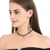 Cadena de Clavícula Personalizada Estilo Japonés y Coreano para Mujer, Collar Harajuku con Estrella de Cinco Puntas, Collar Corto de Moda para Mujer, Fabricante