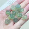 Joyería de Hebilla Pequeña de Calcedonia Ágata 12mm Hebilla de Jade Accesorios Hechos a Mano para DIY Accesorios Colgantes en Stock Colgante al por Mayor