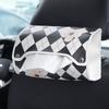 Caixa de tecido do carro apoio de braço pendurado tipo guardanapo de carro saco de caixa de papel losango carro armazenamento à prova d'água de alta qualidade