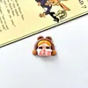 Acessórios de Resina de Menina Chorando Brilhantes Grampo de Cabelo Chaveiro Fivela de Sapato Capa de Celular DIY Acessórios Decorativos para Copo d'Água
