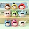 Color sólido animal pequeño nuevo DIY accesorios de joyería llavero adornos pequeños de escritorio juego de moda bolsa sorpresa caja sorpresa resina al por mayor