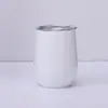 Amazon Taza Térmica de Acero Inoxidable Taza Cáscara de Huevo Copa de Vino Tinto de Acero Inoxidable 304 Doble Pared al Vacío con Base Curva Taza Térmica