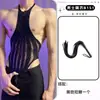 Lencería Sexy Lobe, Lencería Uniforme Sexy Ajustada de una Pieza, Malla Transparente Calada sin Espalda con Cuellohalter Nuevo Estilo Ropa de Red