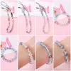 Cuentas de Cristal de 7mm Cubo Iridiscente Degradado Cuentas Pequeñas Cuentas Sueltas Hechas a Mano DIY Pulsera de Cuentas Accesorios de Joyería Materiales Venta al por Mayor