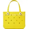 Moda Coreana Bolsa de Playa de Eva Bolso Cruzado para Mujer, Bolso de Mano Decorativo DIY, Bolsa Perforada, Estilo Nicho Coreano