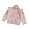 Camiseta de Aire Acondicionado para Niñas 2026 Chaqueta Tejida Fina de Verano Ropa Exterior Infantil Capa Protectora Solar para Bebé Top