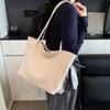 Bolso Tote de Gran Capacidad Moda Vintage 2025 Nuevo Primavera Casual Relajado Bolso de Hombro Estilo Extremo Bolso de Axila
