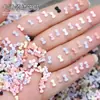 Mini Laços Kt Acessórios para Nail Art Estilos Mistos Pequenos Laços de Resina Decorações de Unha Usáveis Decoração de Unha com Strass Atacado