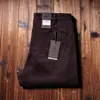 Pantalones Gruesos para Hombre de Otoño e Invierno Europeos Importados de Lujo Tencel Anti-Arrugas Rectos Sueltos Casuales