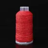 Rollo Grande de Hilo de Algodón Estilo Cielo Estrellado, Hilo para Tejer de Color Sólido, Cordón para Pulseras DIY, Material de Cordón para Abalorios al por Mayor