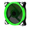 Ventilador RGB para chasis de 12 cm, ventilador de refrigeración para computadora de escritorio, cambio de color colorido, aurora de doble halo, ventilador silencioso