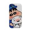 Crayon Shin-Chan Funda para Teléfono Móvil Iphone14 Apple 13 Dibujo Animado Anticaída Adecuado para Apple 15 Todo Incluido Xr Pareja Anticaída