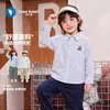 Camisas Rayadas de Manga Larga 2025 para Niños y Niñas, Ropa Casual para Niños de Primavera y Otoño, Camisas para Niños, Ropa Nueva para Bebés