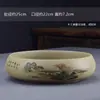 Maceta de flor de hada del agua cerámica cobre Herba hidropónica Torre bambú una hoja loto cuenco loto Herba Lysiana maceta especial sin agujero tamaño grande pequeño