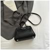 Diseño Nicho Bolso Kelly Simple de Mano 2025 Versátil Bolso Cruzado para Viajeros Textura de Lujo Accesible a la Moda Bolso de Hombro Único para Mujer
