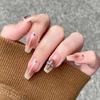 Nail Art Wear Acabamento Metal Cruz Croheart Joias Broca Vintage Remendo de Unha Removível Atacado