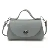 Bolso Mini Caja de Lujo Nicho Estilo Coreano, Bolso Clásico Simple de Cuero Genuino para Mujer, Bolso Pequeño Cruzado, Bolso para Teléfono de Piel de Vaca