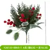Flores Artificiais Transfronteiriças, Buquês de Natal, Presentes de Natal, Enfeites de Decoração para Casa, Decorações de Atmosfera Festiva, Flores Artificiais Atacado