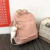 Mochila Retro de Lona, Mochila Escolar Nova da Moda, Estilo Japonês Feminino Simples Grande Capacidade Moderna Cool Mochila Estudante do Ensino Médio