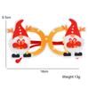 Óculos de Natal Amazon Hot Decoração de Festa Infantil Decoração de Natal Presente Moldura de Óculos de Desenho Animado
