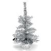 Fornecimento de fábrica de lã árvore de estimação dourada árvore de Natal amarela árvore nua decoração de feriado atacado
