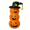 En Stock Calabaza Inflable de Halloween Fantasma Tumbler Decoración de Fiesta Navideña al Aire Libre Linterna de Calabaza de Halloween