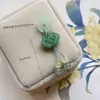 Anillo de Correr Bodhi Accesorios para Pulseras Raíz de Bodhi Jade Blanco Natural Flor de Loto Fruta de Marfil Colgante Borla