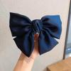TikTok Celebridad de Internet Mismo Estilo Pasador de Pelo de Lazo Grande Clip de Resorte Parte Trasera Accesorios para el Cabello Estilo Japonés y Coreano jk Pasador Adorno para la Cabeza Clip