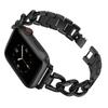 Adecuado para apple watch Correa de cadena de mezclilla de aleación de zinc compatible con 1234567 se38/40/41/44mm