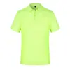 Empresa de impresión de camisetas publicitarias con cuello de solapa, overoles al por mayor, polo de color liso de secado rápido de 200 g
