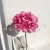Flores Artificiales Rojo Rosa, Flores Falsas Rojo Rosa para Decoración de Pasillos en Salones de Bodas, Venta al por Mayor para Eventos de Boda