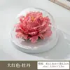 Adorno de Peonía Pellizcada a Mano de Dehua Decoración de Flor de Cerámica Souvenir para Sala de Estar Oficina Difusor de Aromaterapia para Coche Quemador de Incienso Regalo