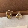 Super Brillantes Brazaletes y Pendientes de Circonita 2025 Nuevo Estilo Popular Pendientes de Gama Alta Diseño Único de Nicho Joyería para Orejas de Plata