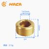 Tapón de Cobre con Hexágono Interior, Tapón de Aceite Redondo con Hexágono Interior, Tapón de 1/2 Pulgada, Tapa de Tapón de Rosca Externa de 6 Puntos, Tapón de Rosca Externa de 6 Puntos