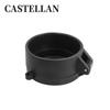 Cubierta elástica mate espejo de puntería cubierta de bala espejo de puntería cubierta antipolvo espejo de puntería cubierta negra cubierta antipolvo cubierta de bala protección de la lente objetivo